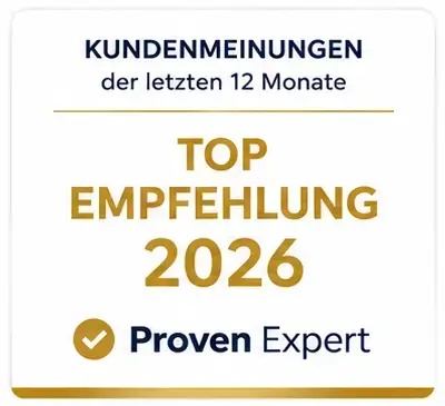 ProvenExpert Top Empfehlung 2026