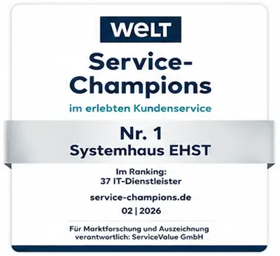 Service Champions 2026 - Welt.de